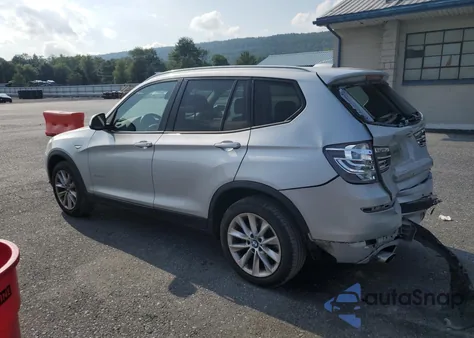 2015 BMW X3 xDrive28D from USA, damaged, VIN 5UXWY3C57F0E96002